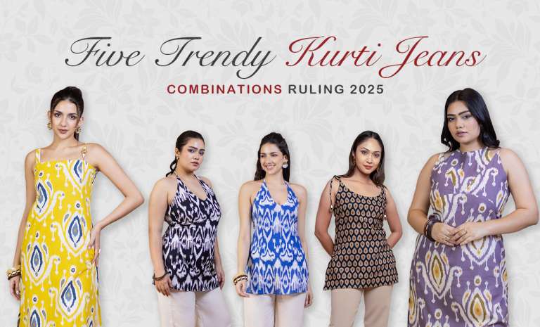 Trendy kurti with jeans combo Shop the Trendiest Kurtis from Zlaata