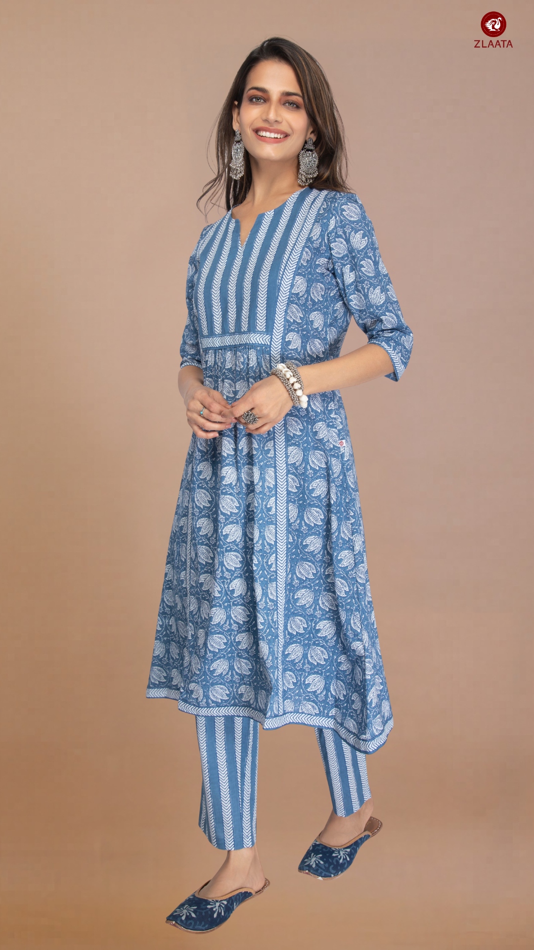 Create a breezy summer outfit idea with a Kurta Set For Women