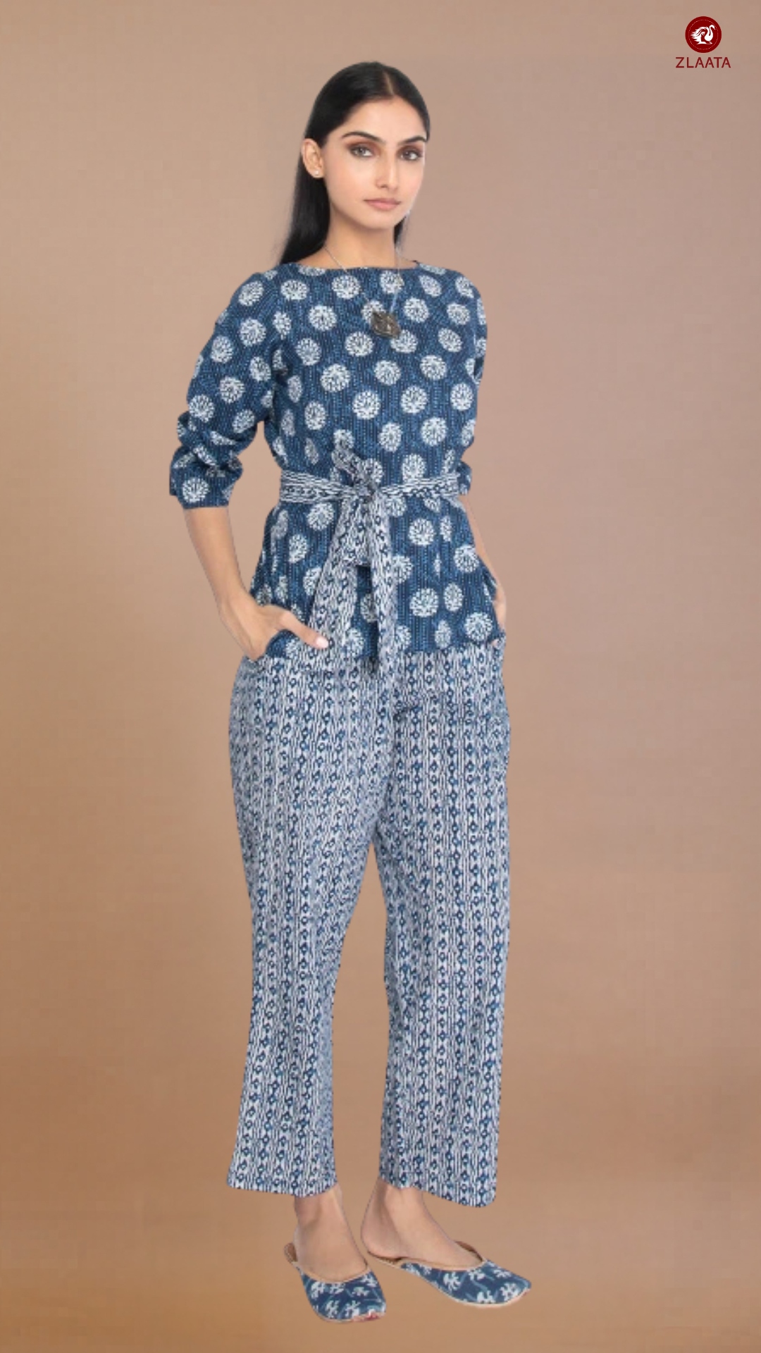 Cotton Co-ord Set in Floral Prints For Summer