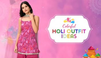 Colorful holi outfits